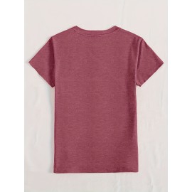 [Inspirational T-Shirt] Comfortable Polyester Women's Inspirational Christian T-Shirt | 