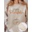 Women'S Casual Crew Neck Sweatshirt, Polyester Knit Fabric, 260gsm, with 
